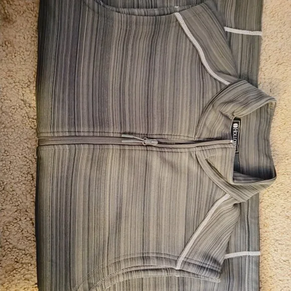 NWT - HOLLOWAY GREY VEST - SIZE LARGE - FULL ZIP - Picture 6 of 7